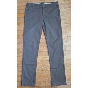 Mens Southern Marsh Peterson Performance Pants Golf Ankle Zip Gray 32x32